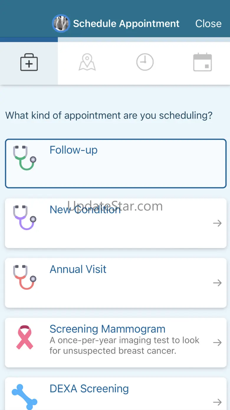Cottage Health MyChart 11.2.5