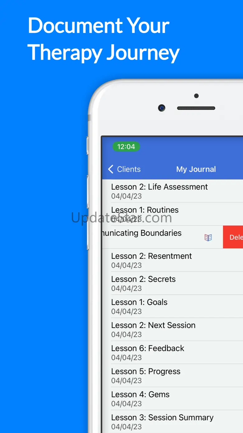 Therapy Journal 3.06