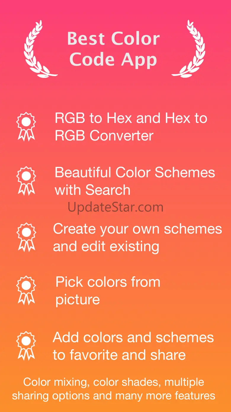 Color Scheme, Mix & Converter 2.6