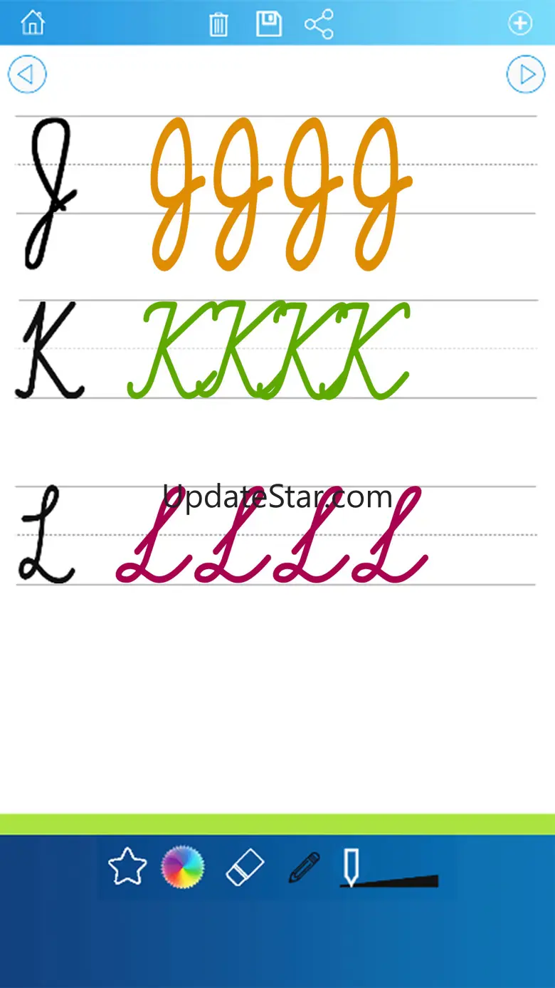 ABC Alphabet Writing Worksheet 2.1