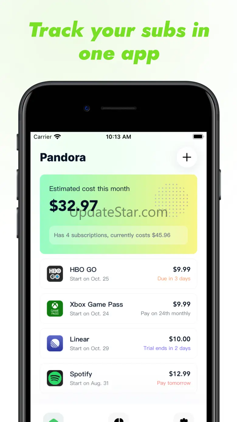 Pandora - Track Subscriptions 2.2.0