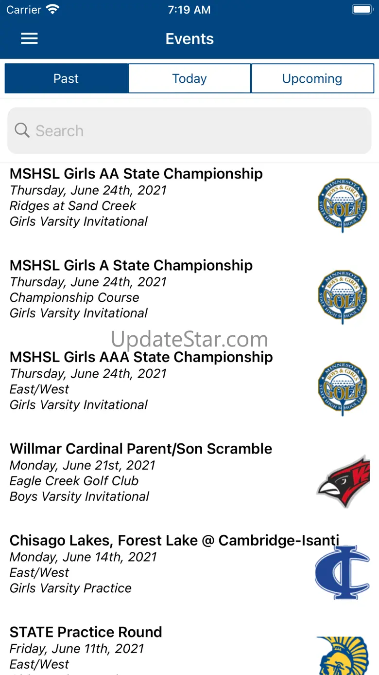 MSHSL Golf 3.2.0