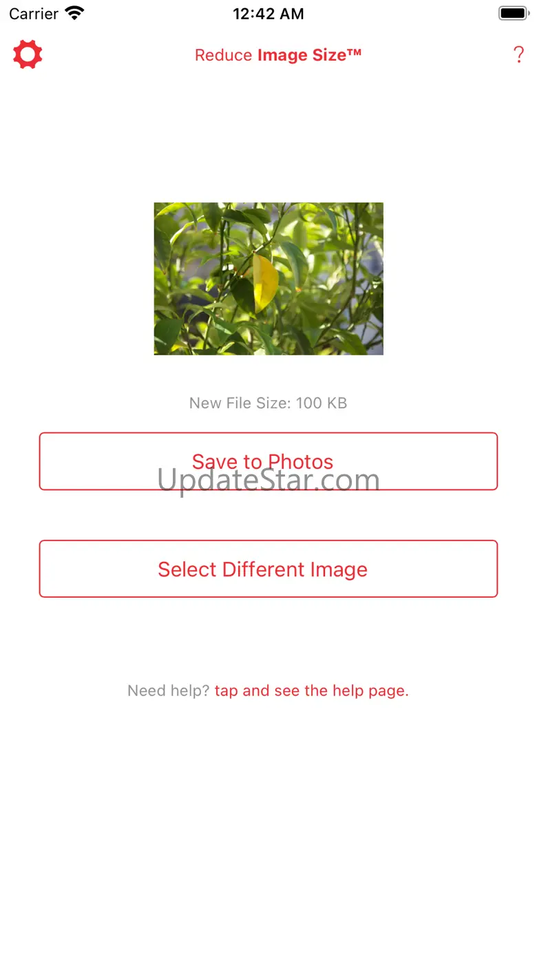 Reduce Photo Size: Compressor 1.1