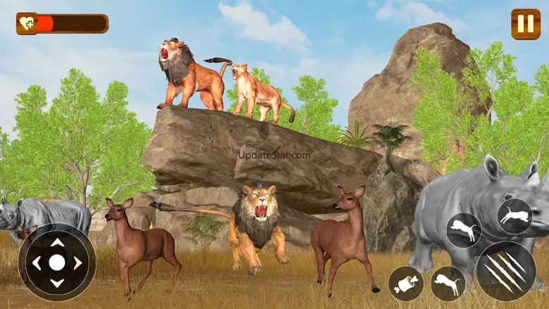 Lion Simulator - Wild Animals 3.8