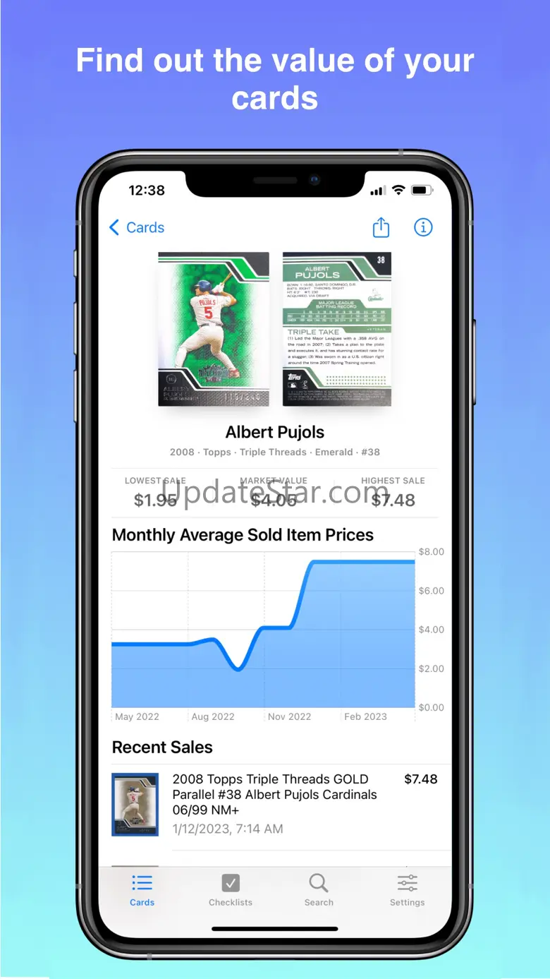 Baseball Card Scanner & Value 2.3.6