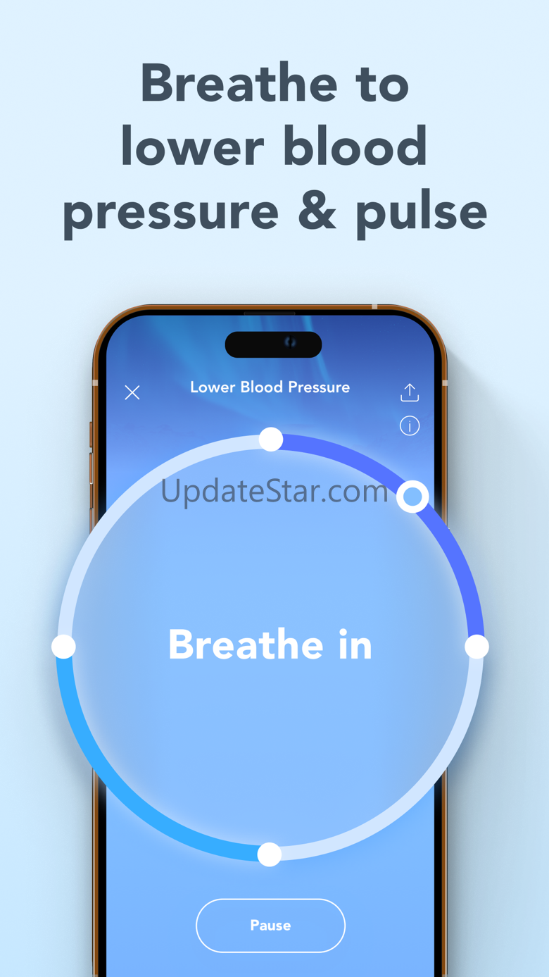 Blood pressure app BreathNow 2.1.66