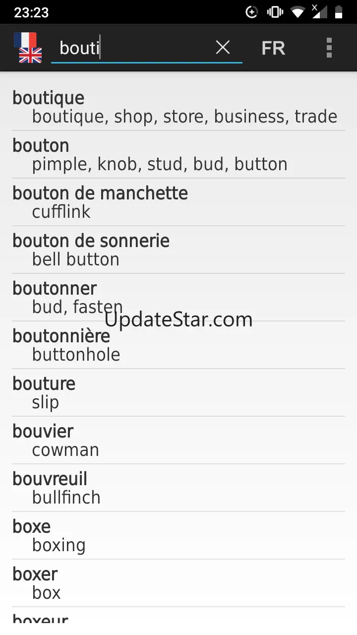 French - English offline dict. 2.32-dico_eng_fra