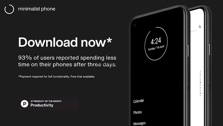 minimalist phone: launcher app 1.10.16v172