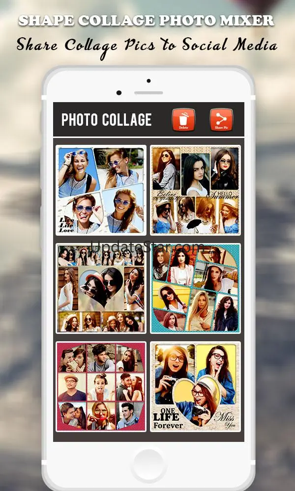 100+ Photo Shape Collage Mixer 1.12