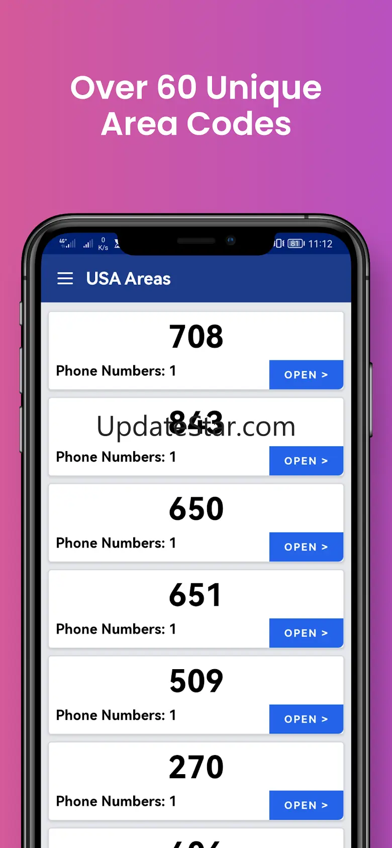 USA Phone Numbers, Receive SMS 1.11