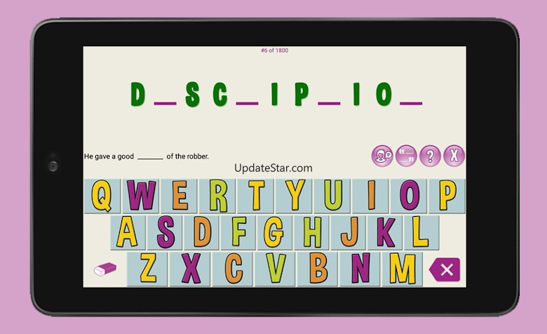 Fill the Missing Letters 3.7