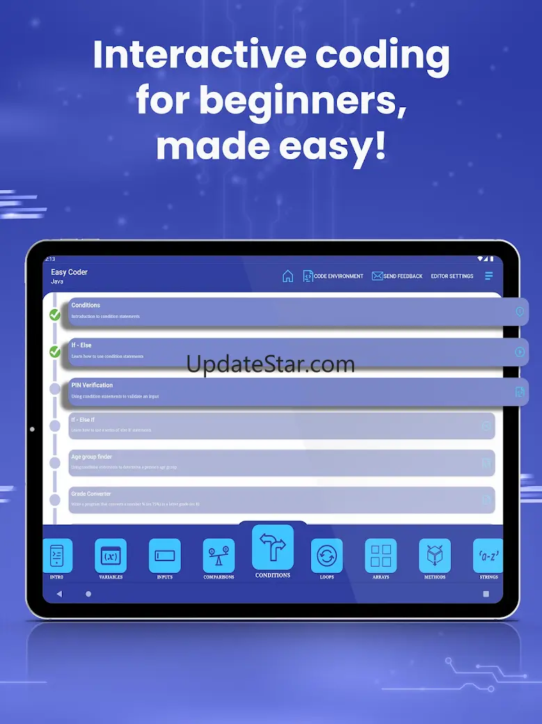 Easy Coder : Learn Java 6.1.3