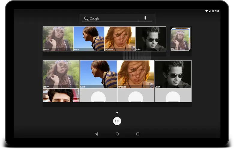 Favorite Contacts Widget Blur 4.1.1