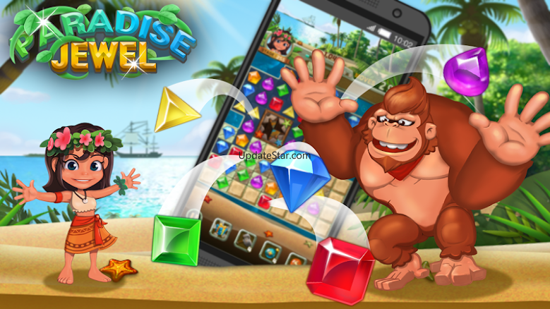 Paradise Jewel: Match 3 Puzzle 136