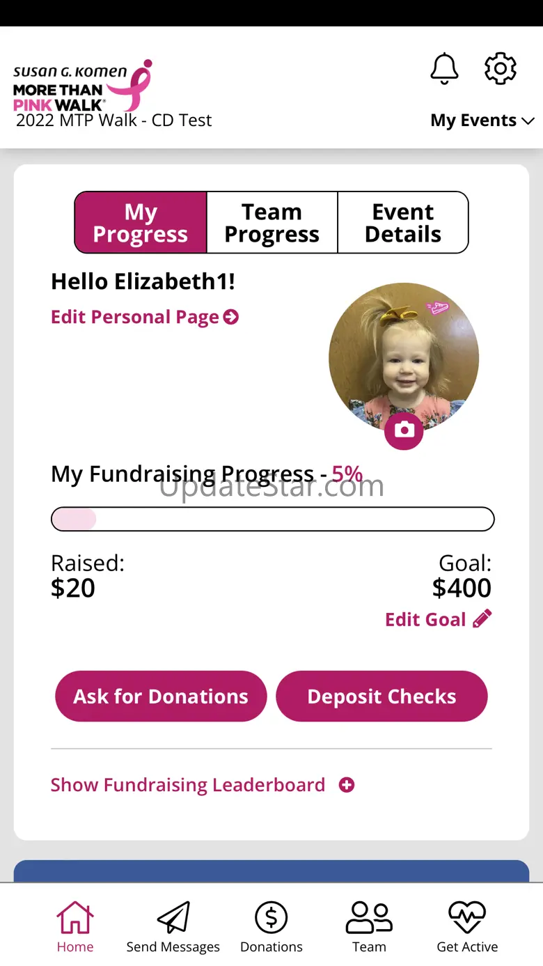 Komen - MORE THAN PINK Walk™ 1.9