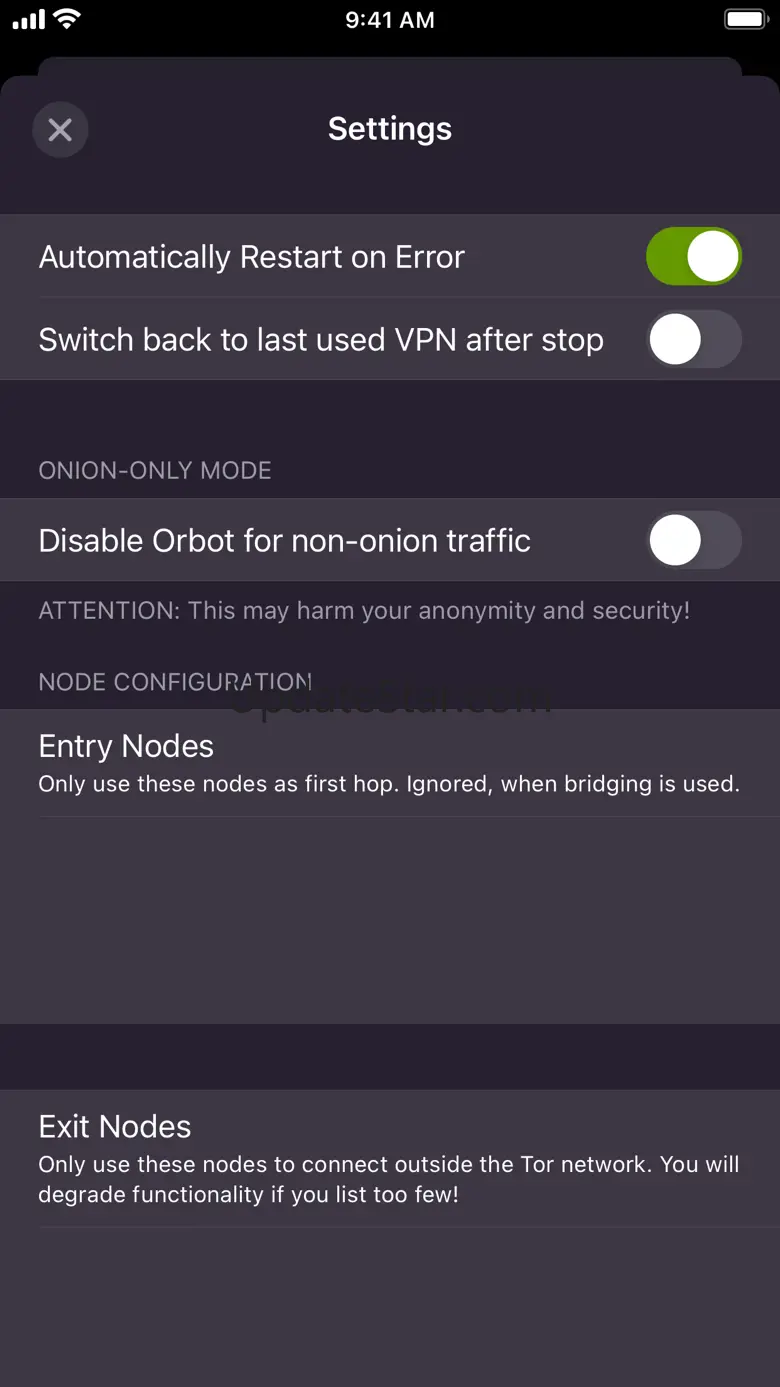 Orbot 1.7.1