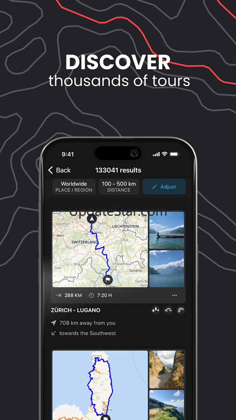 calimoto Motorcycle Routes 7.7.8
