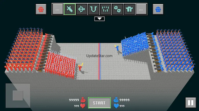 Blocky Ragdoll Battle 1.04