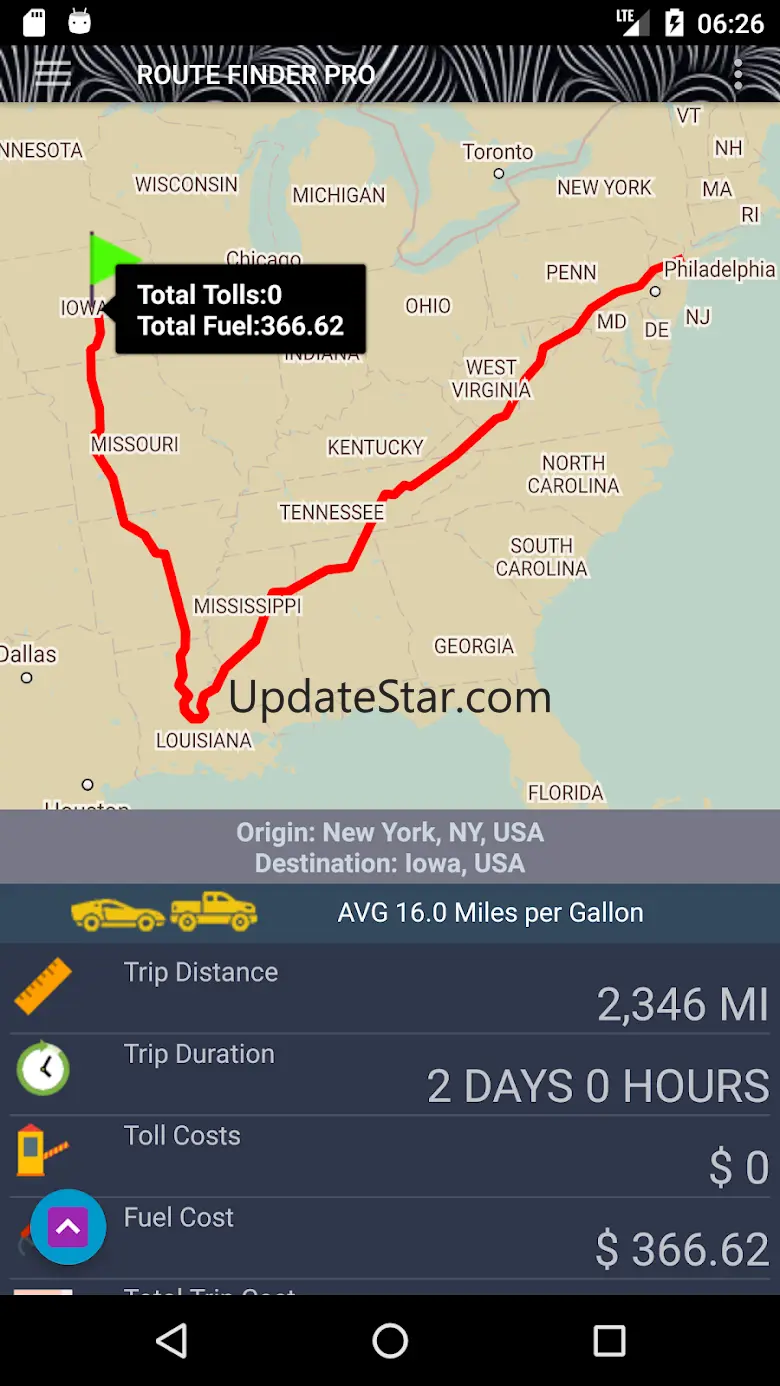 Route Pro - Route Travel Cost 1.76