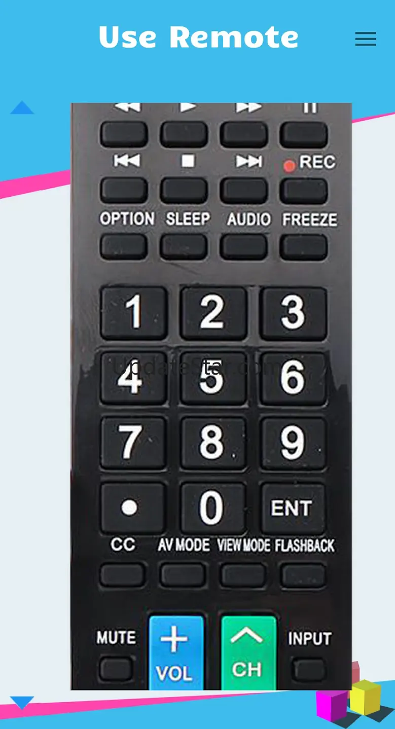 Remote for Sharp Smart TV 6.4.2.0