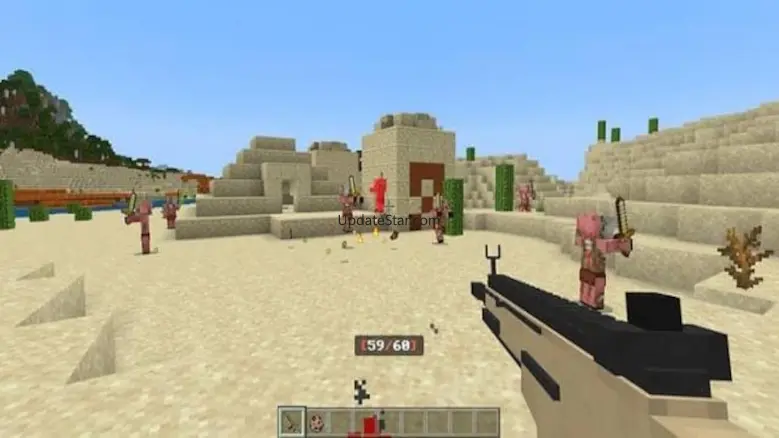 Gun mod for Minecraft: Weapons 9