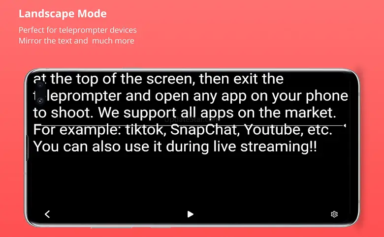 Teleprompter for Video-Script 1.3.6