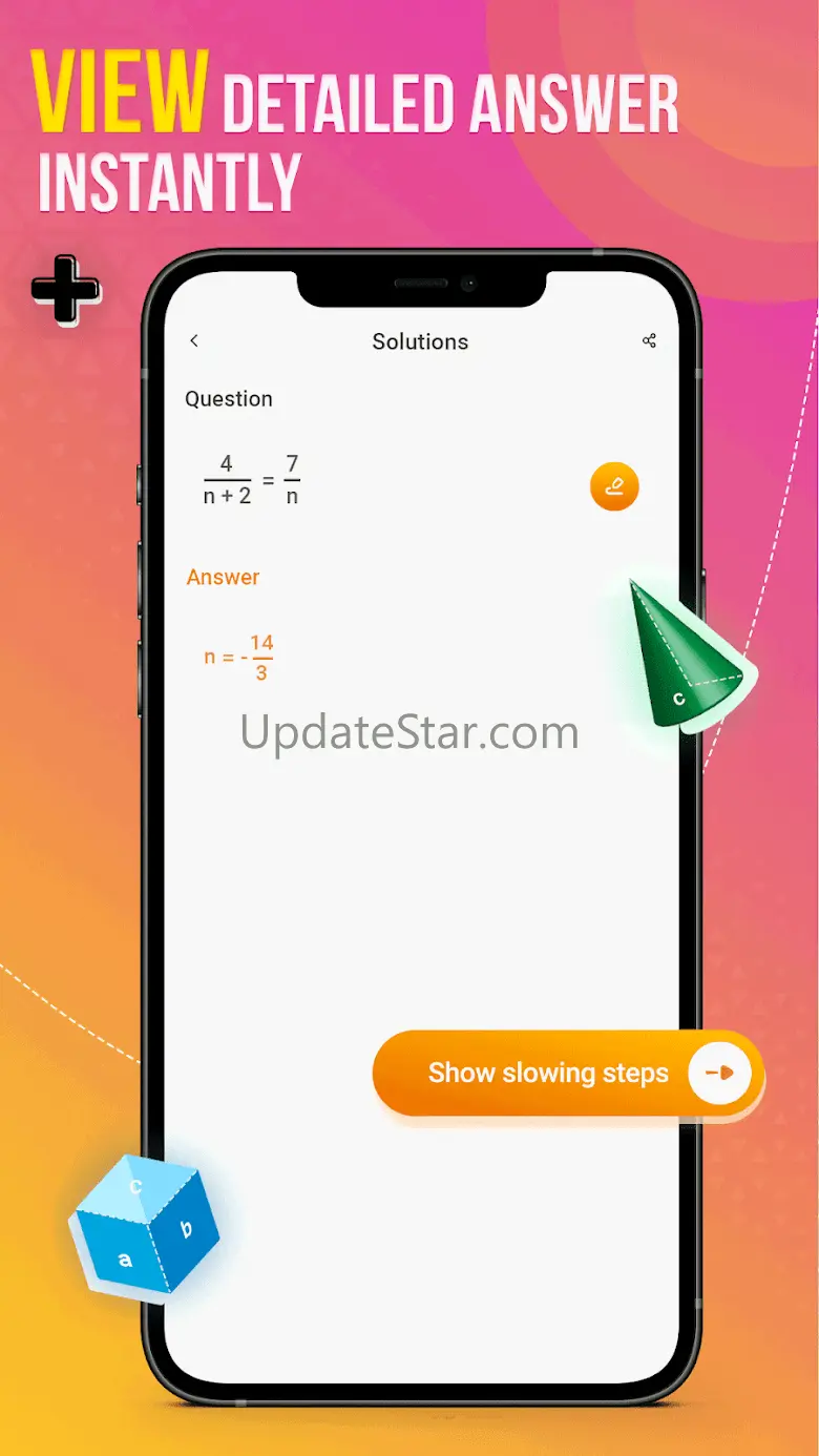 Maths Scanner : Maths Solution 1.12