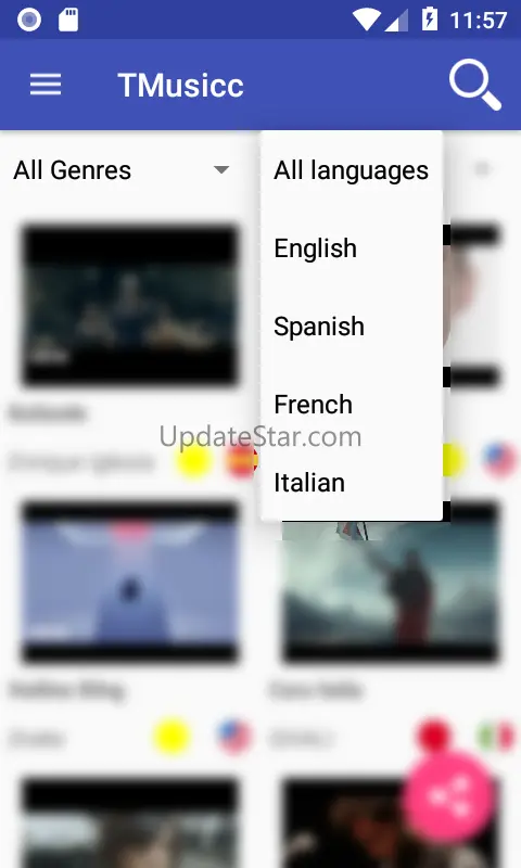 TMusicc - Learn languages with 2.0