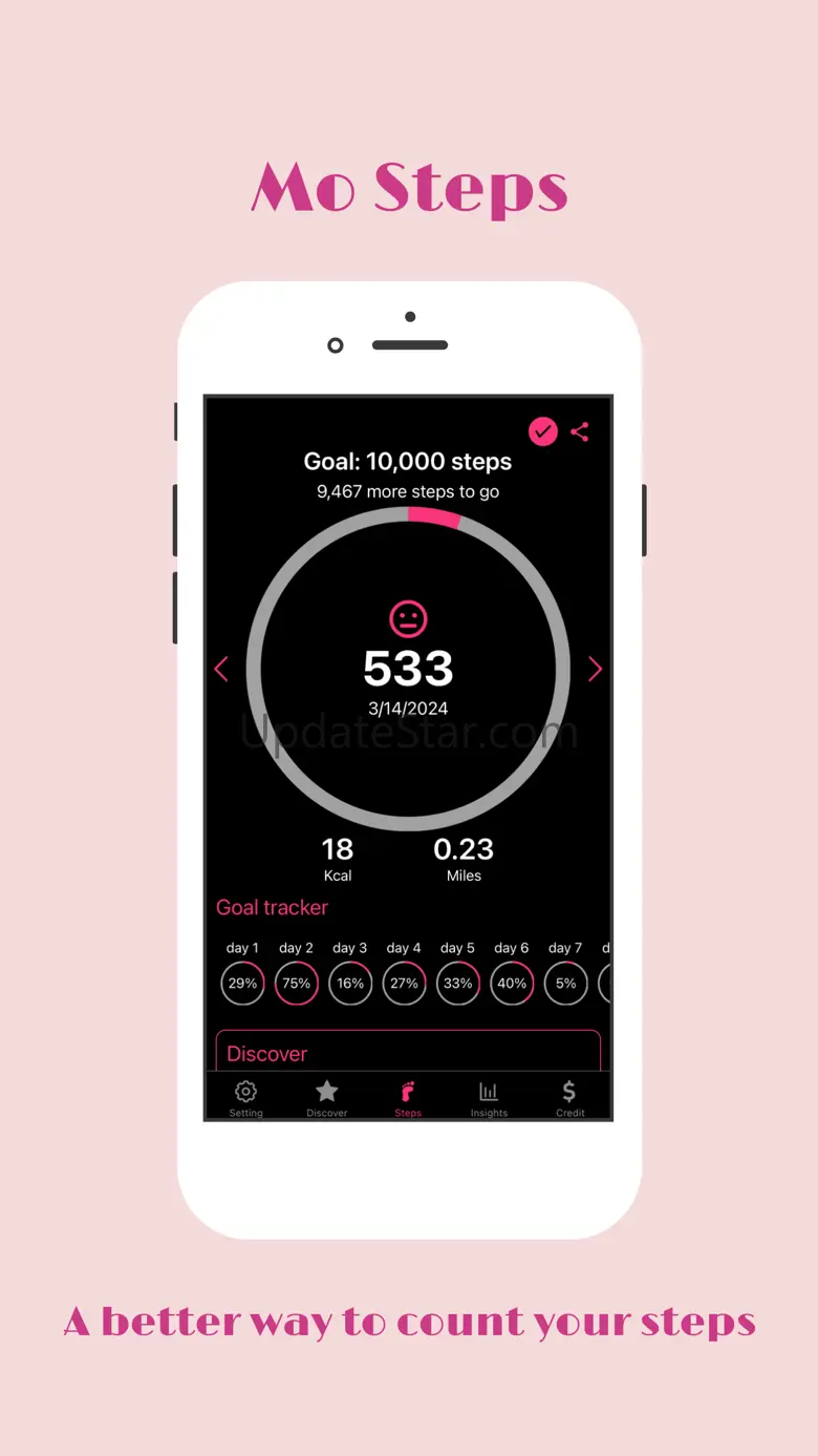 Mo Steps - Pedometer 1.4.1
