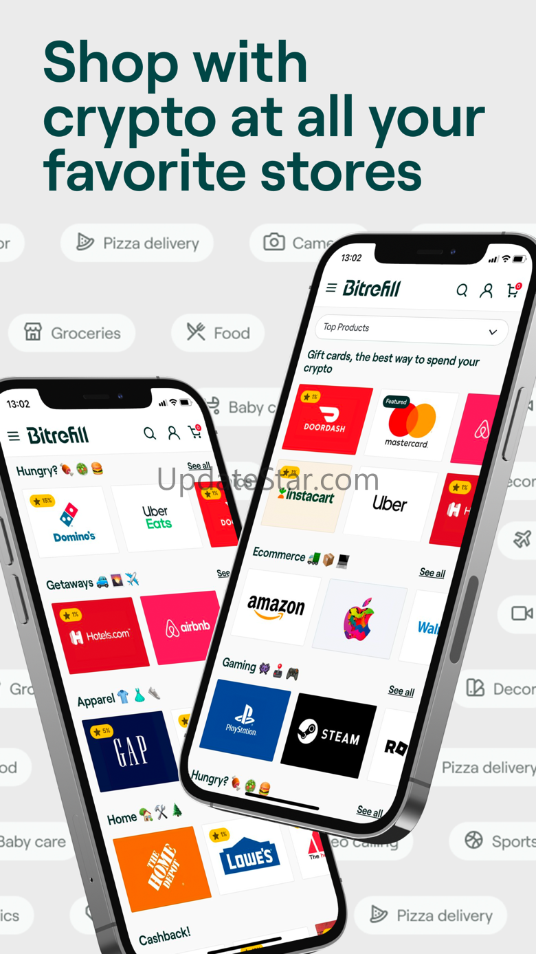 Bitrefill 2.0.0