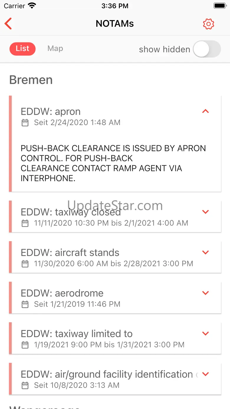 NOTAM Briefing (VFR/IFR) 5.1.0