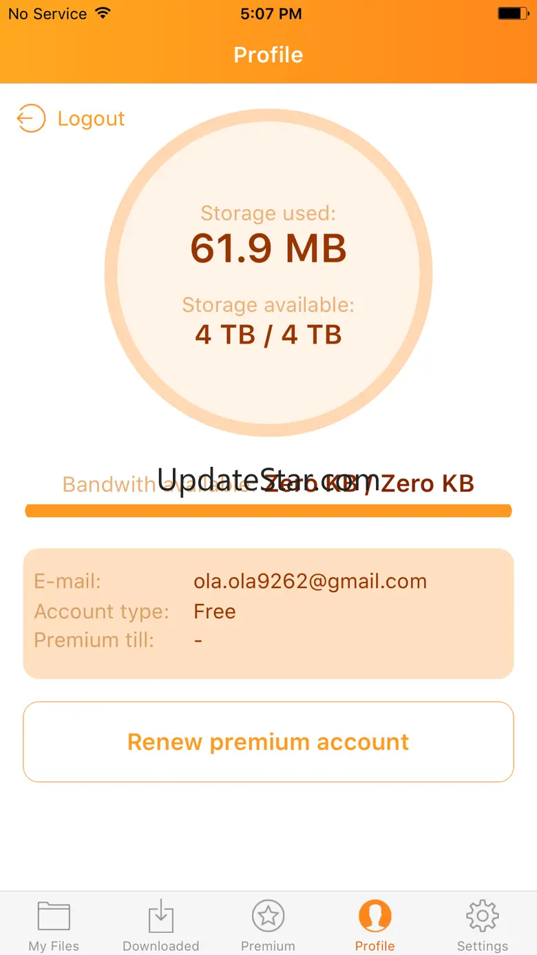 Rapidgator.net File Manager 0.9.7