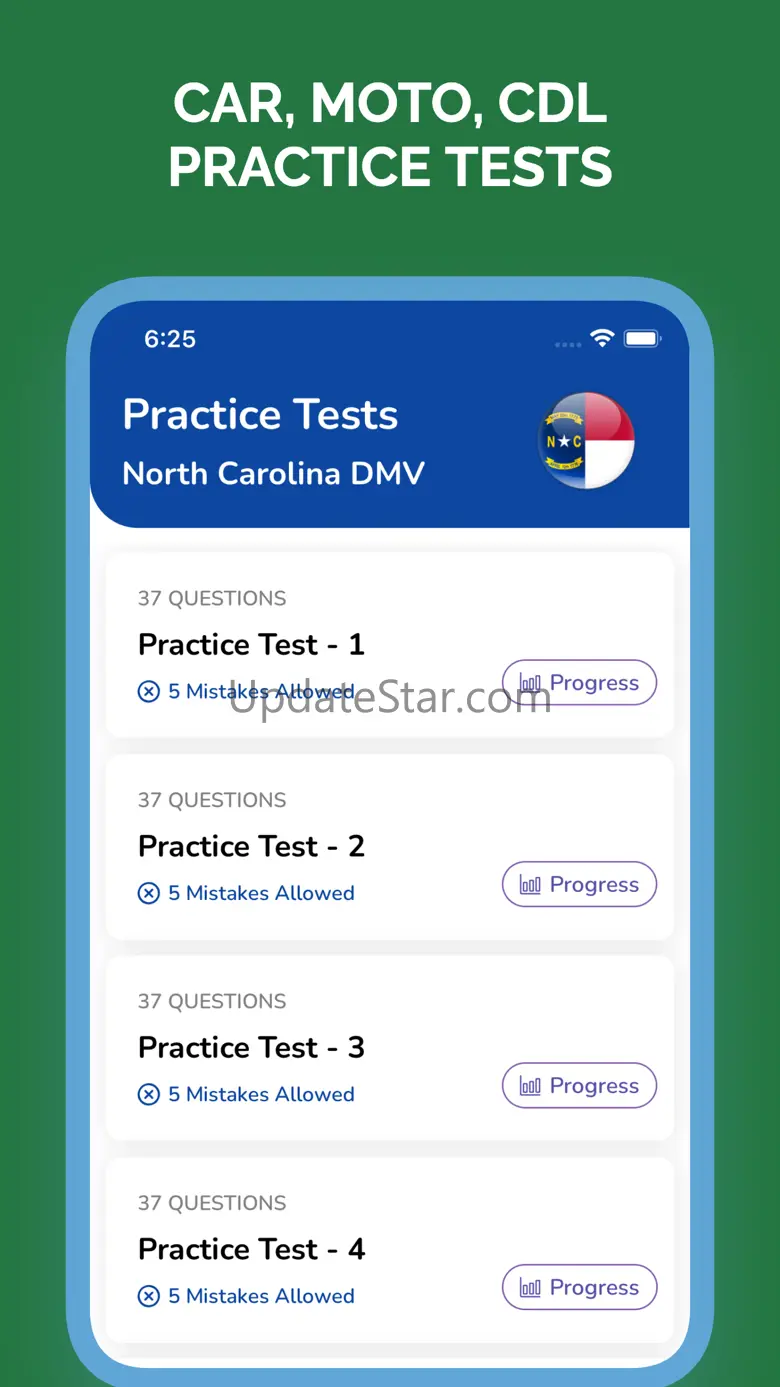 NC DMV Permit Test 2024 3.2