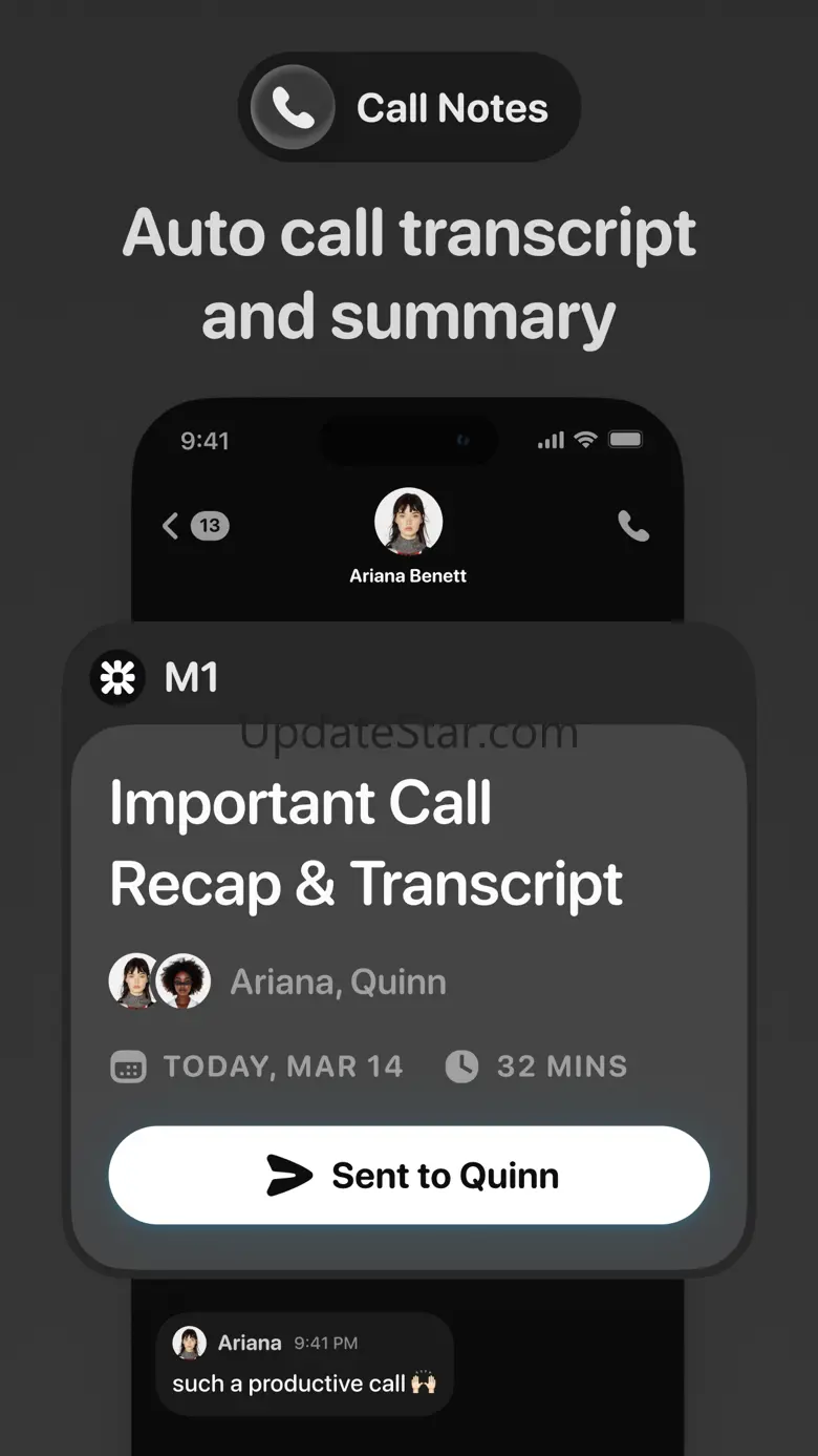 M1: phone calls powered by AI 1.0.25