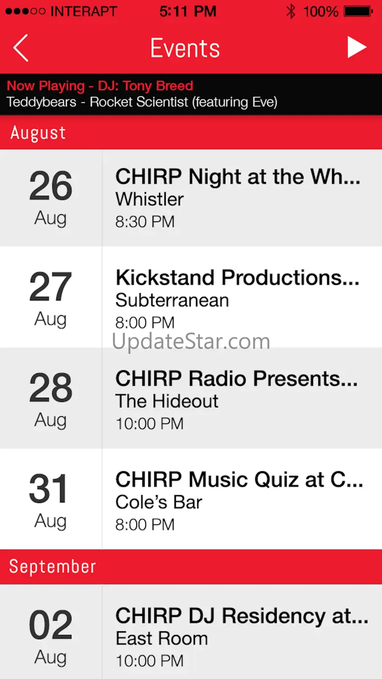 CHIRP Radio 2.60