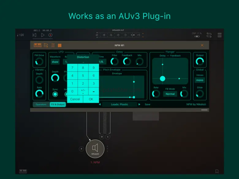 NFM – AUv3: FM Synth 1.2.1