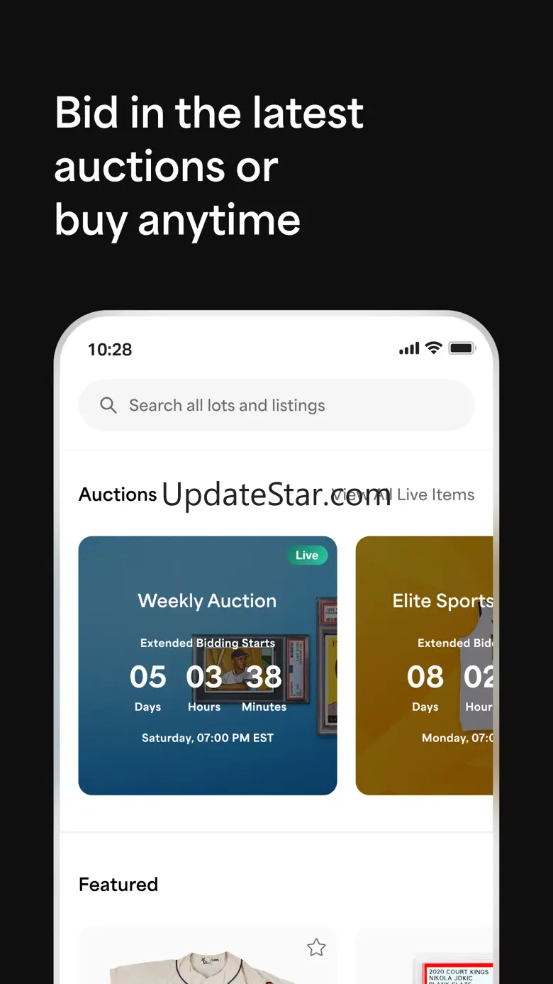 Goldin - Shop Collectibles 2.1.0