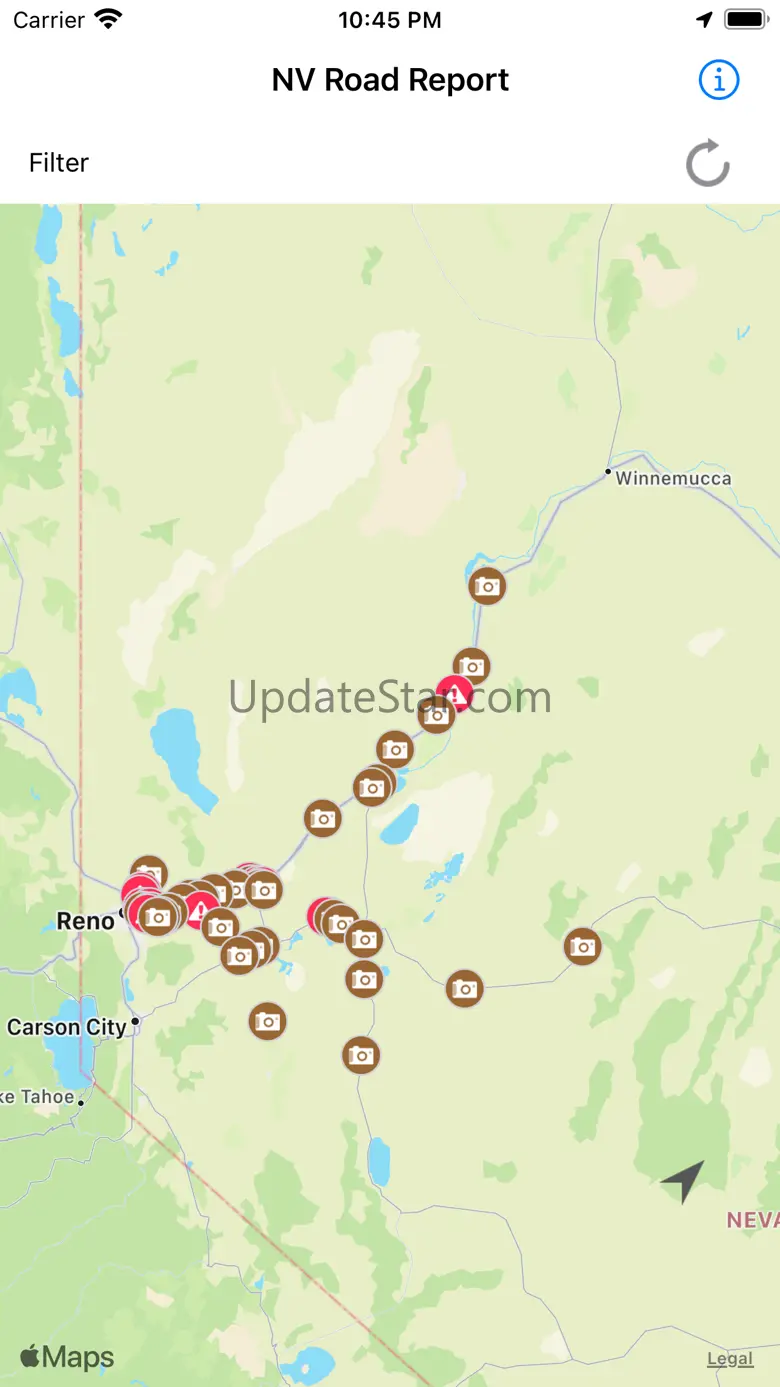 Nevada Road Report 1.0.1