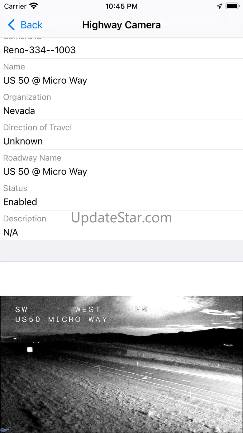 Nevada Road Report 1.0.1