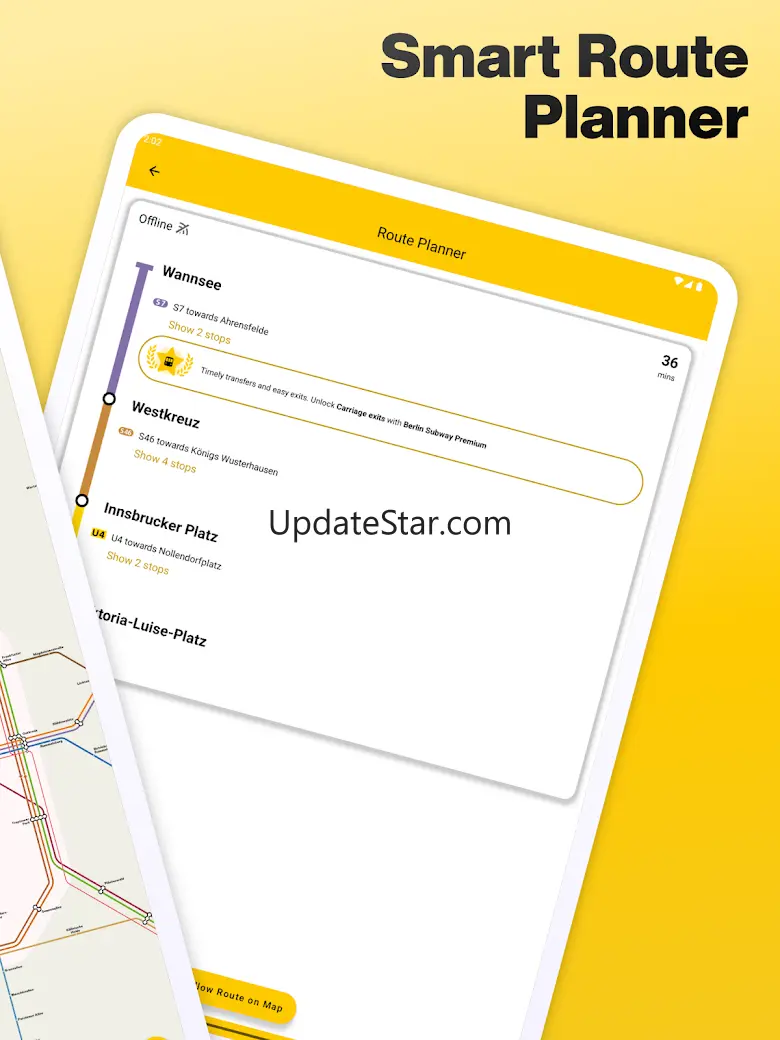 Berlin Subway U&S-Bahn map 4.1.3