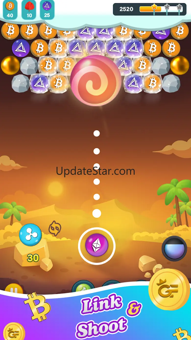 Crypto Bubble Shooter Online 9.4