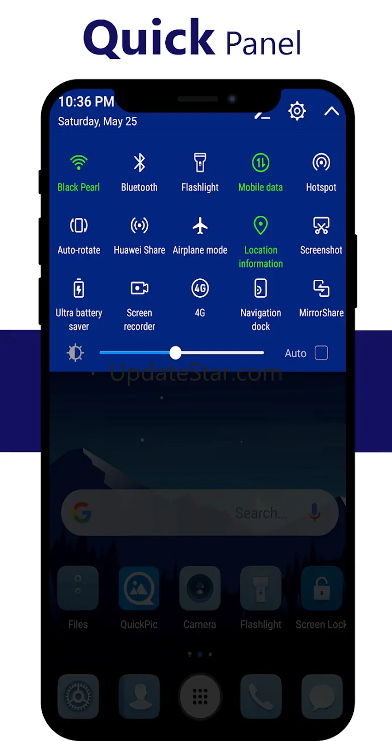 Blue Theme for Huawei Emui 14.0