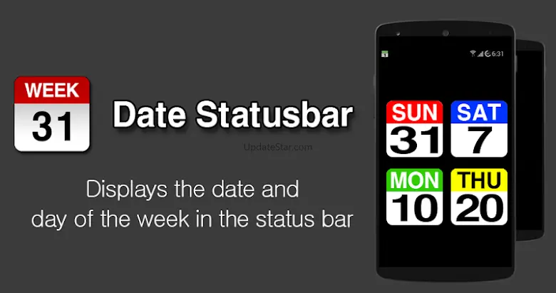Date Statusbar 1.9