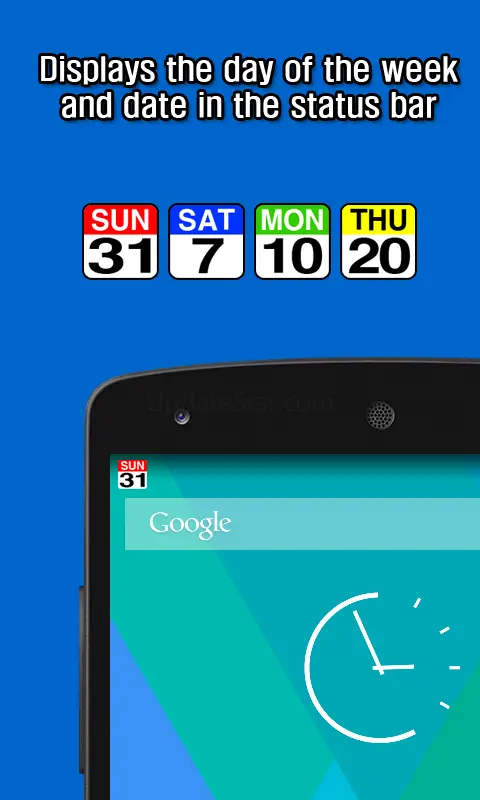 Date Statusbar 1.9