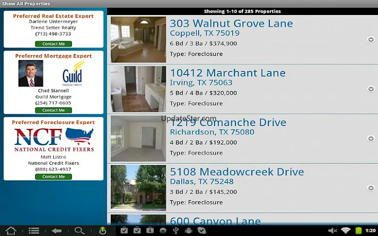 USHUD.com Property Search - Cl 1.36