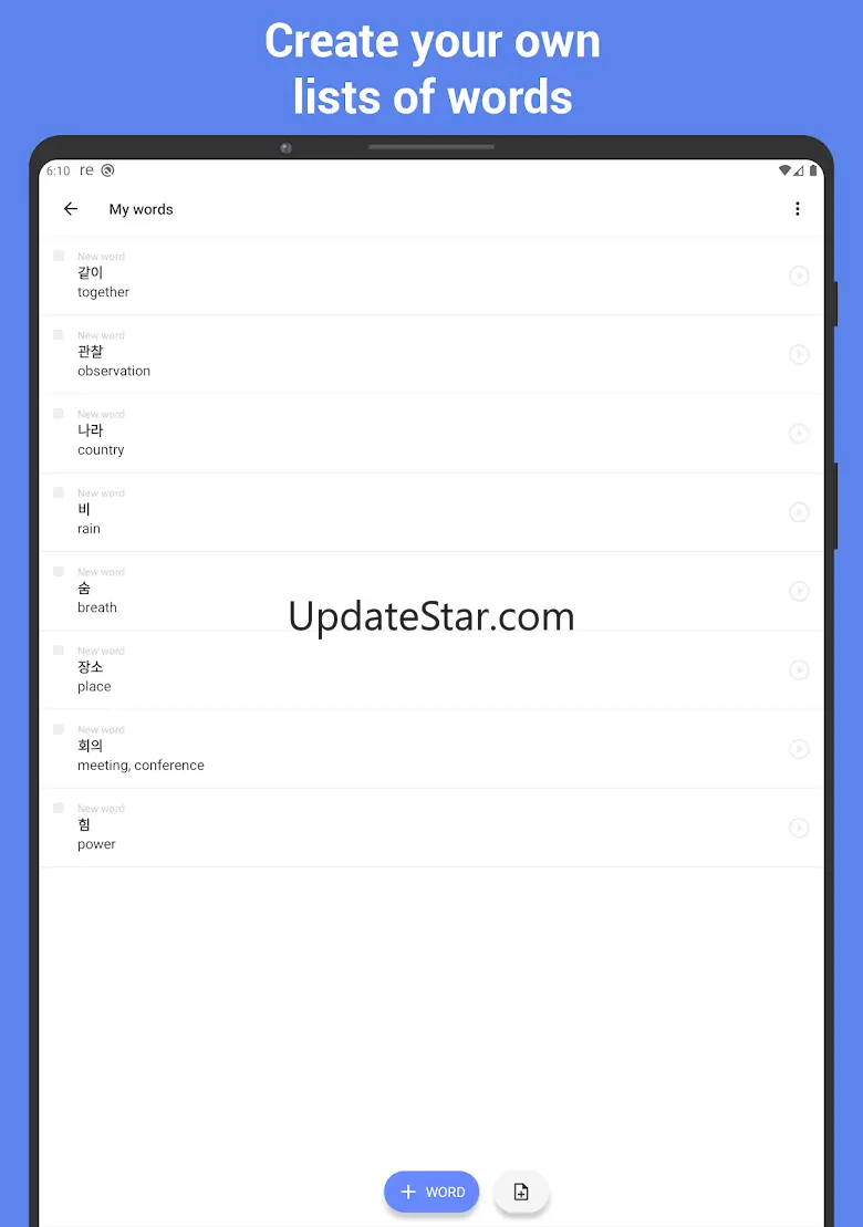 Learn Korean with flashcards! 4.1.12