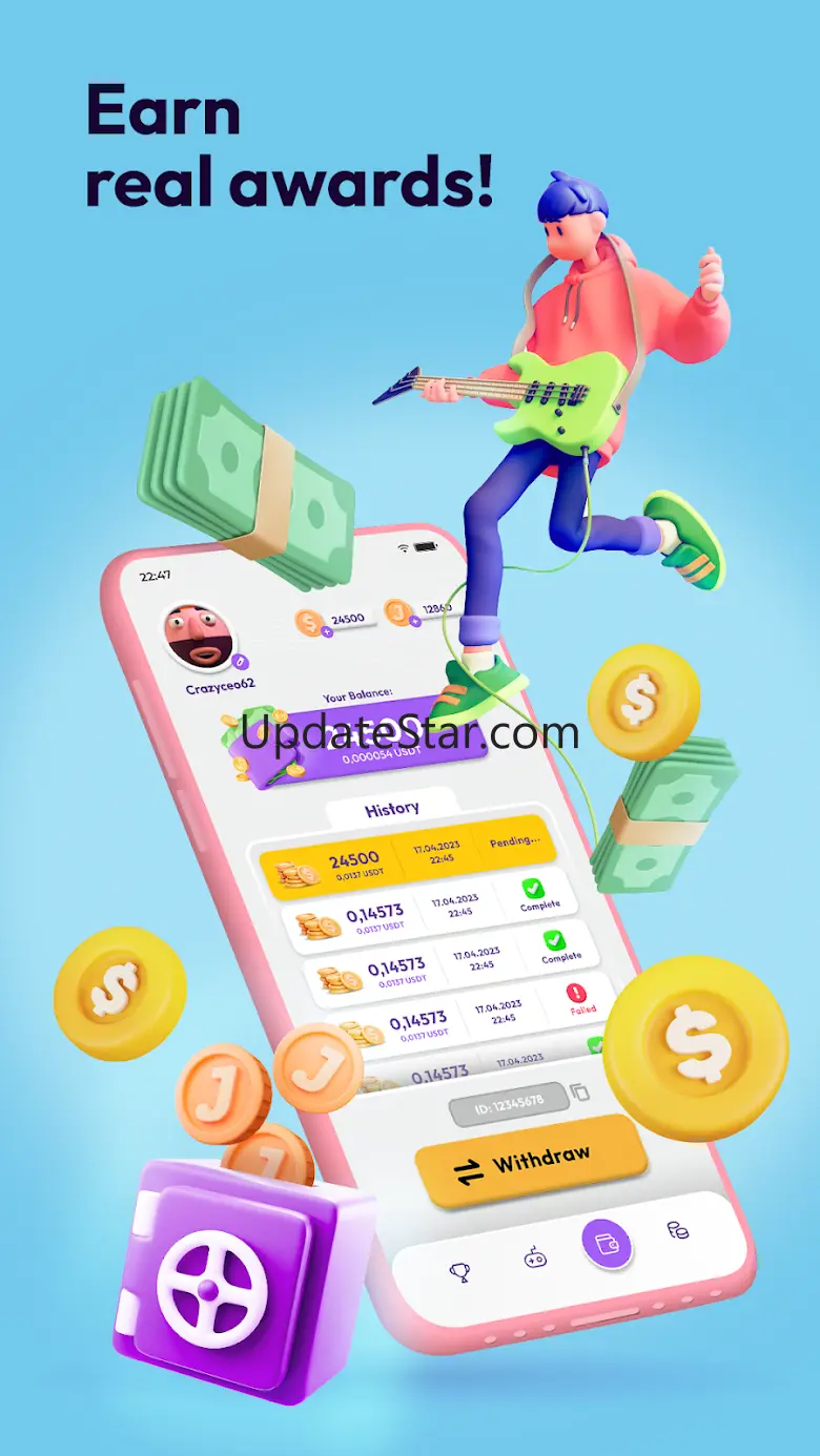 Jeton: Play & Earn Real Prizes 0.67.9