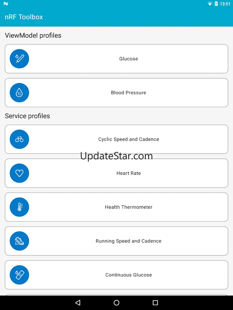 nRF Toolbox for Bluetooth LE 3.3.1