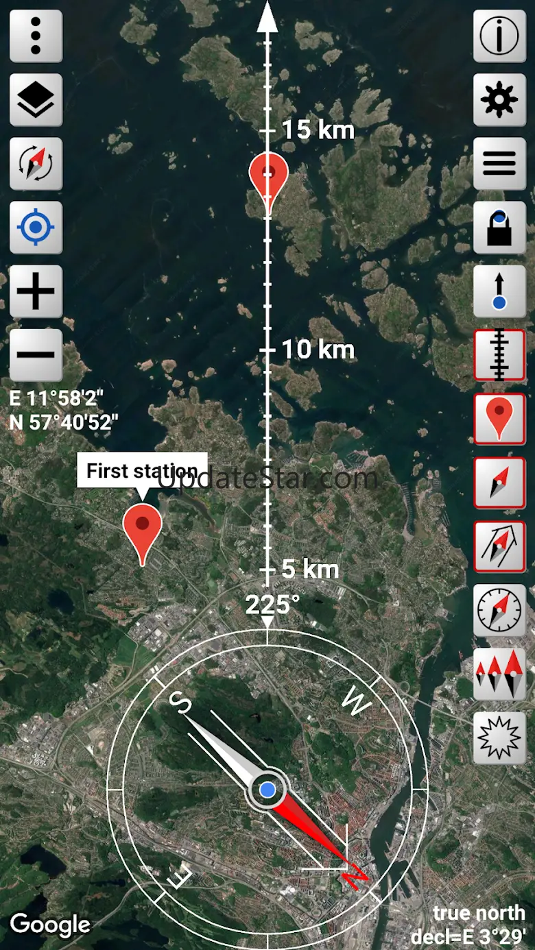 Orienteering Compass & Map 2.7