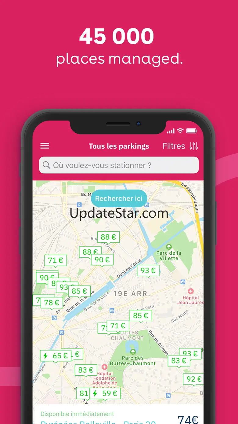 Yespark, your car park v89